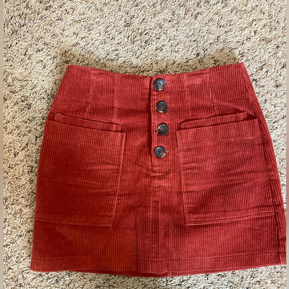 Altar’d State Rust Skirt